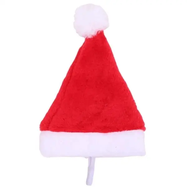 Plush Pet Christmas Hat For Cats and Small Dogs