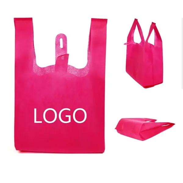 10" x 18" x 5" Mini Non-woven Vest Bag Shopping Bag