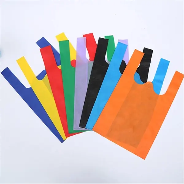 10" x 18" x 5" Mini Non-woven Vest Bag Shopping Bag