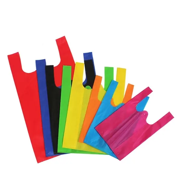 10" x 18" x 5" Mini Non-woven Vest Bag Shopping Bag