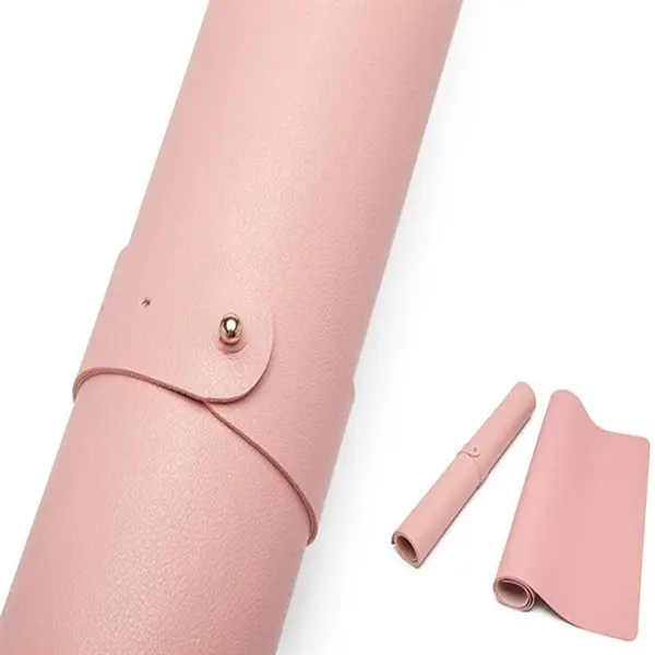 PU Leather Waterproof Writing Pad Laptop Desk Mat
