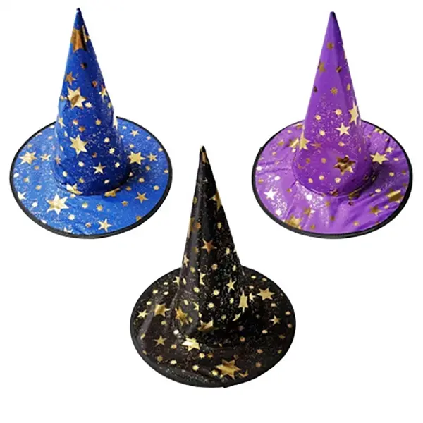 Colorful Party Hat Halloween Christmas Witch Hat