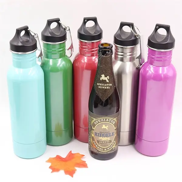 12oz Stainless Steel Beer Bottle Insulator With Opener