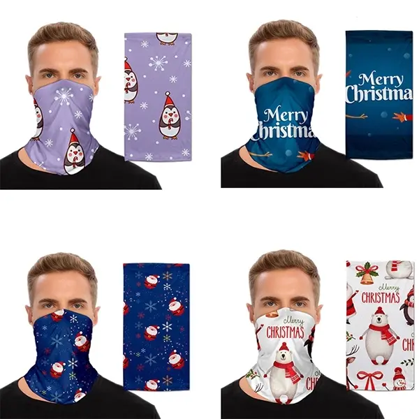 Christmas Neck Gaiter Multi Face Mask Tube