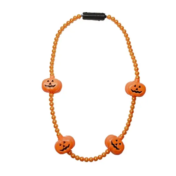 LED Pumpkin Necklace
