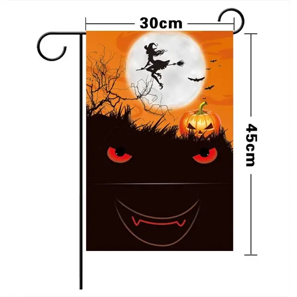Full Color Garden Flag 12" x 18" Halloween Thanksgiving
