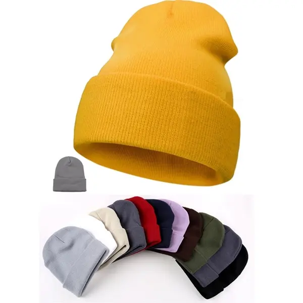 Unisex Knit Beanie Hat