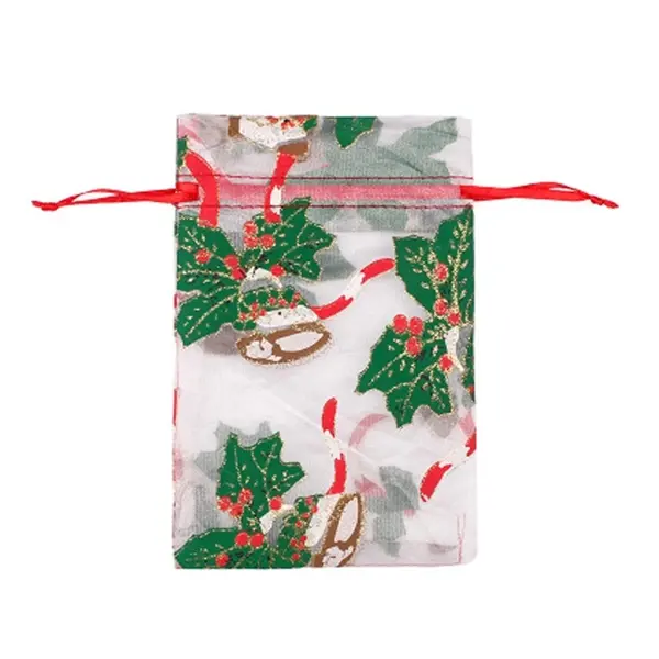 Custom Christmas Organza Bags