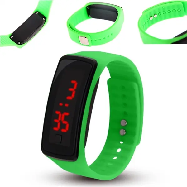 Silicone LED Sports Watch