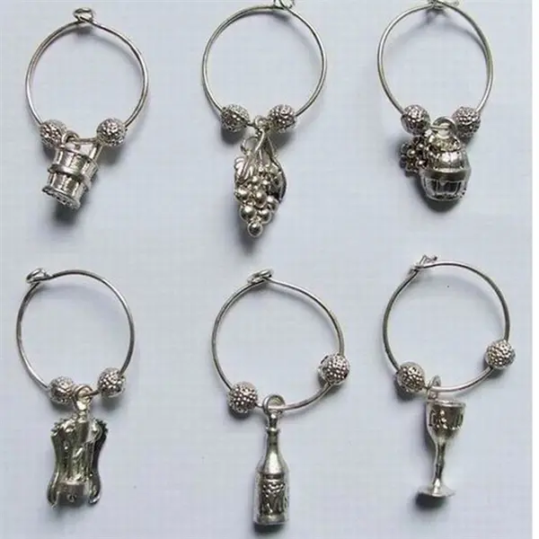 Wine Glass Charms Set of 6