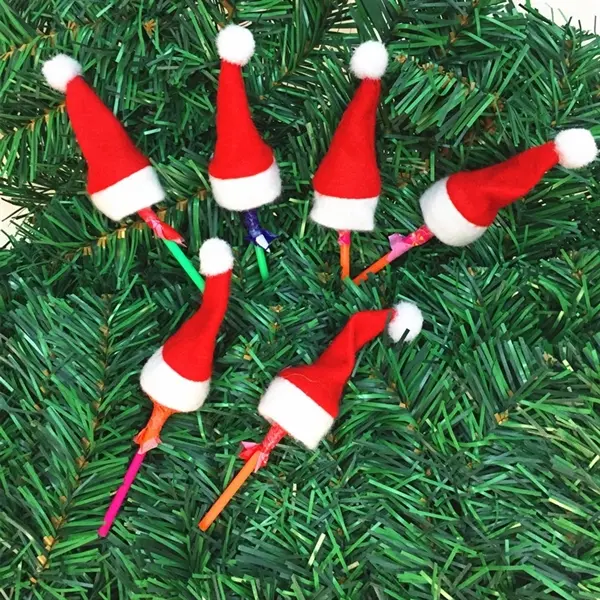 Santa Hats Silverware Holders