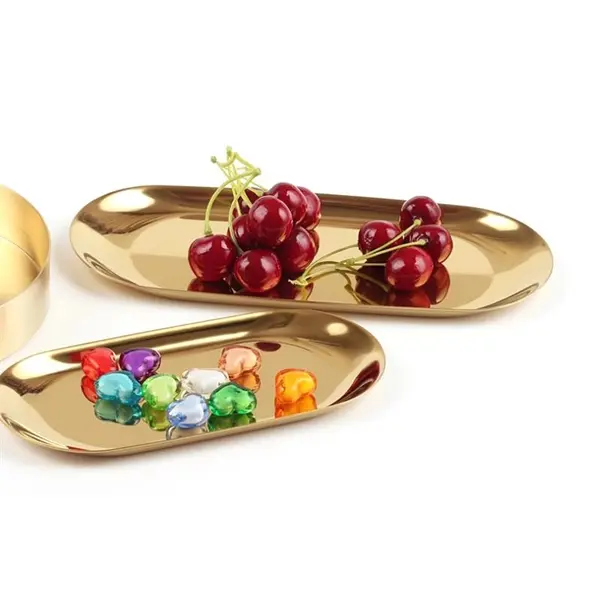 7 inch Oval Stainless Steel Tray