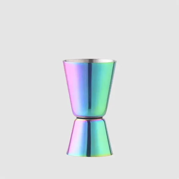 Double Sided Stainless Steel wine measuring cup