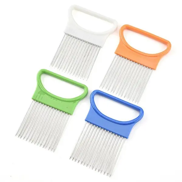 Onion Holder Slicer Cutter Chopper