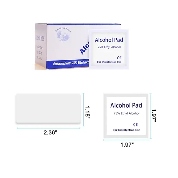75% Alcohol Pads For Disinfection Use
