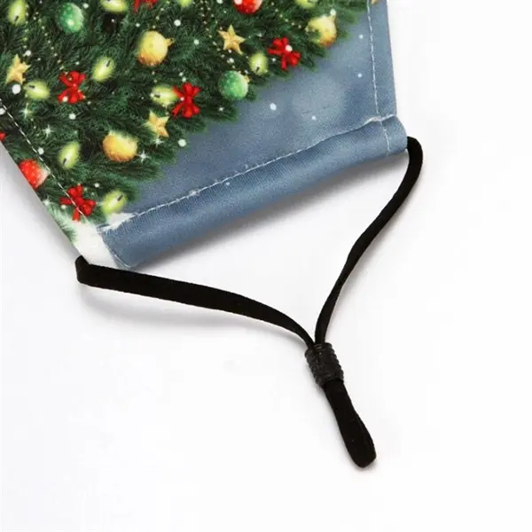 Merry Christmas Sport Mask for Adult Washable Christmas