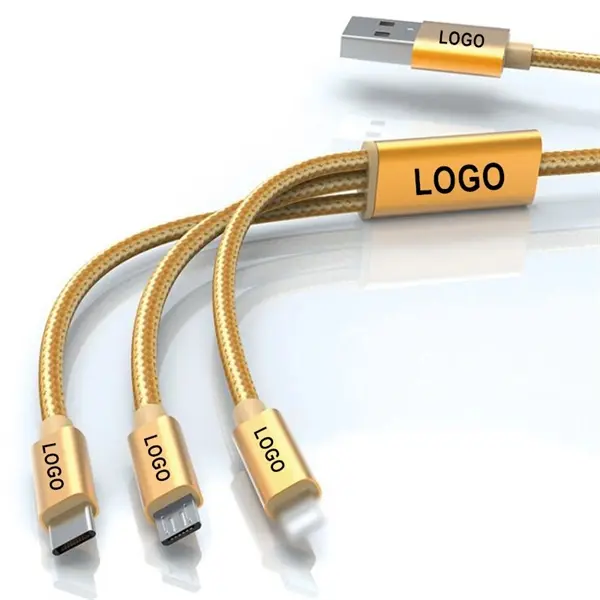 3 in 1 Charger Cable USB & Type C
