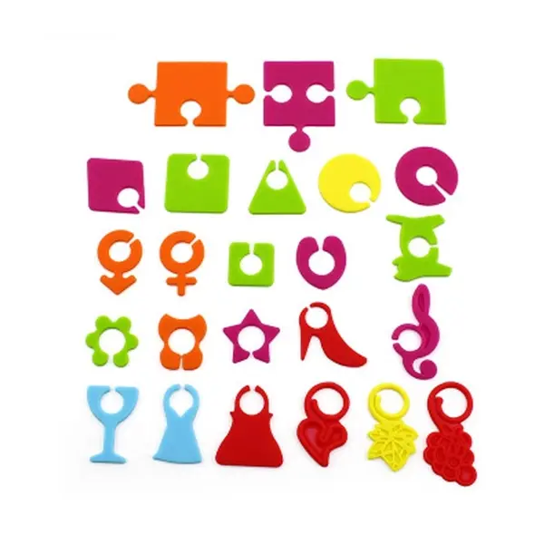 Silicone Wine Glasses Charms Set of 24
