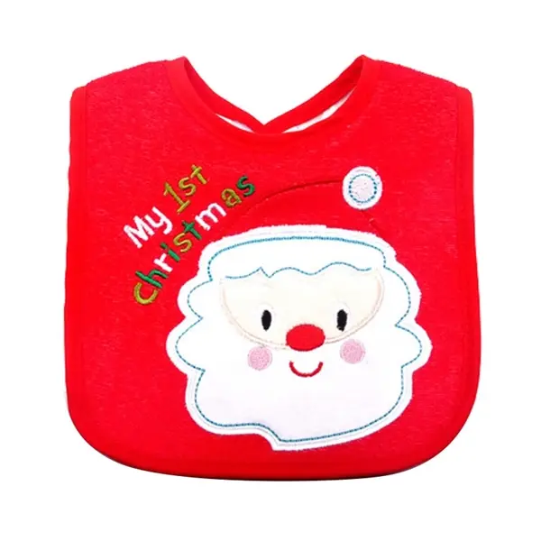 Cloth Baby Bibs Christmas Theme