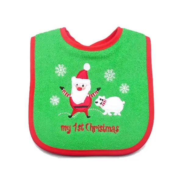 Cloth Baby Bibs Christmas Theme
