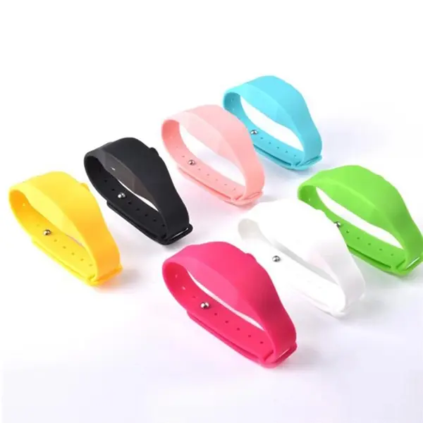 Hand Sanitizer Dispensing Wristband with Bottle