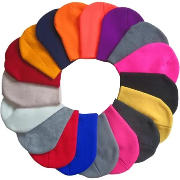 Unisex Casual Acrylic Solid Beanie