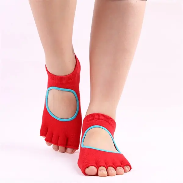 Non-Slip Yoga Socks Half Toe