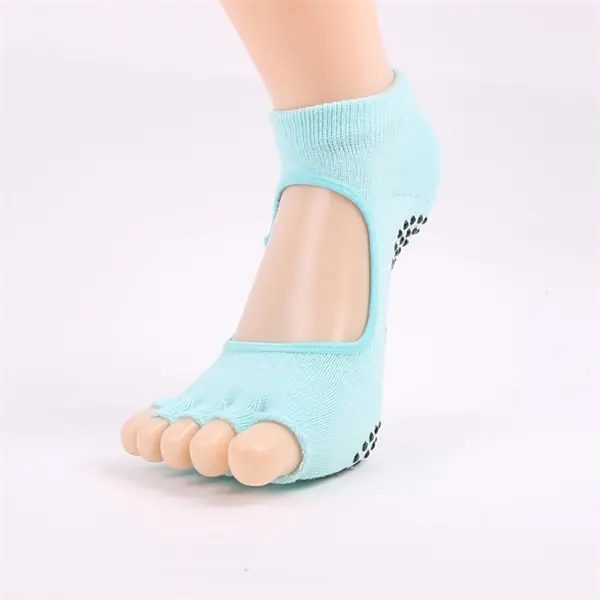 Non-Slip Yoga Socks Half Toe