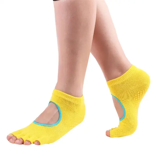 Non-Slip Yoga Socks Half Toe