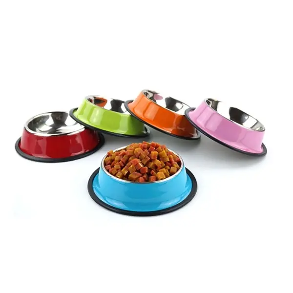 Stainless Steel Pet Bowl Non-Slip Bottom