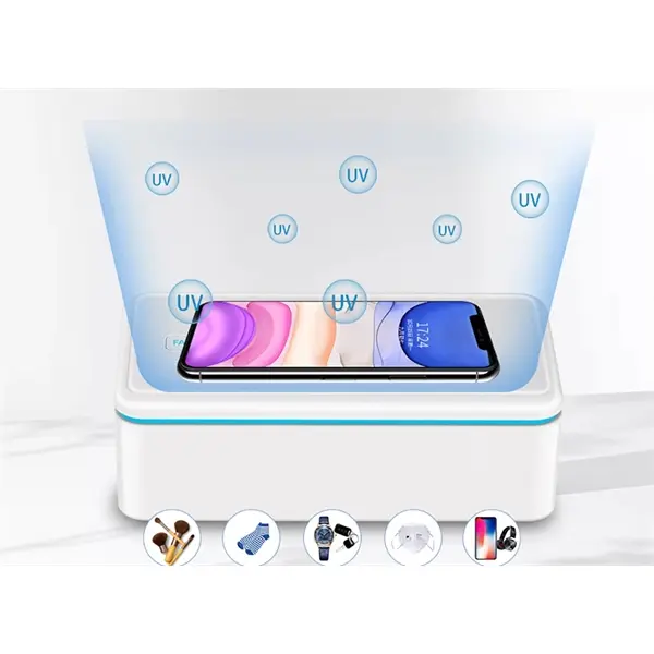 Purity Wireless Charger with UV-C Chamber