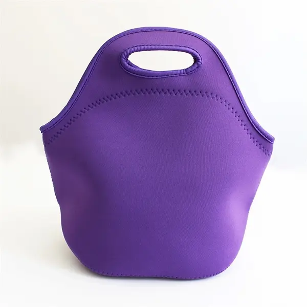 Easy Carry Zippered Neoprene Lunch Bag