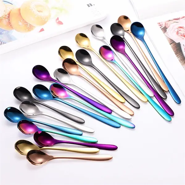 304 Stainless Steel Long Handle Coffee Spoon