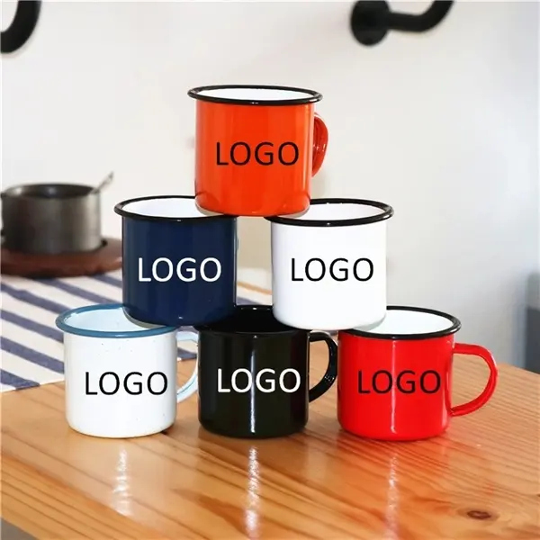 18oz Enamel Camping Cup