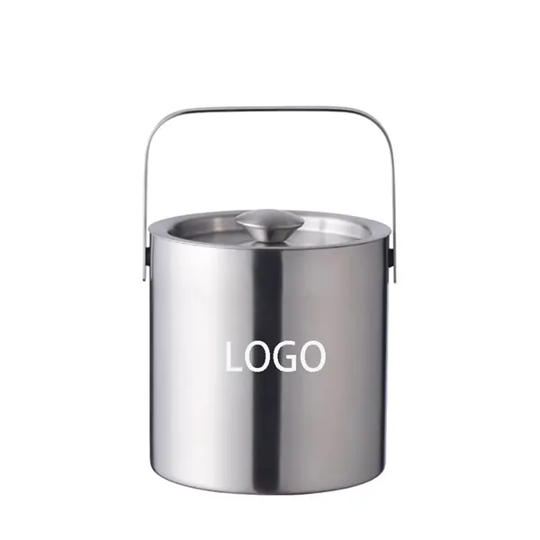 43OZ Stainless Steel Deluxe Ice Bucket