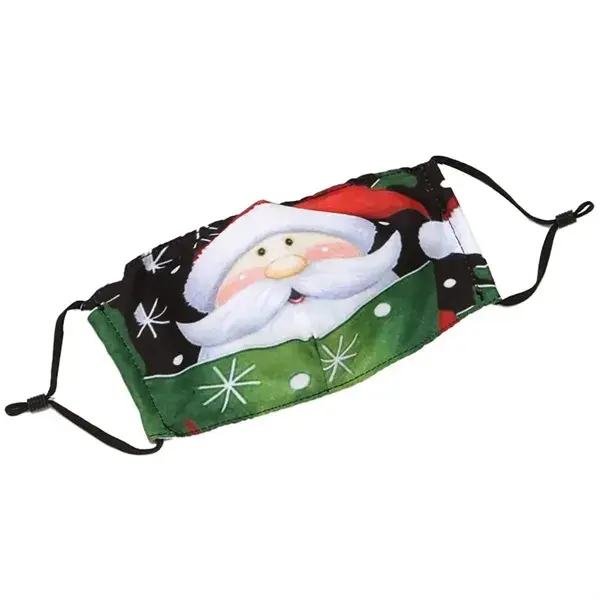 Adjustable Christmas Cotton Mask