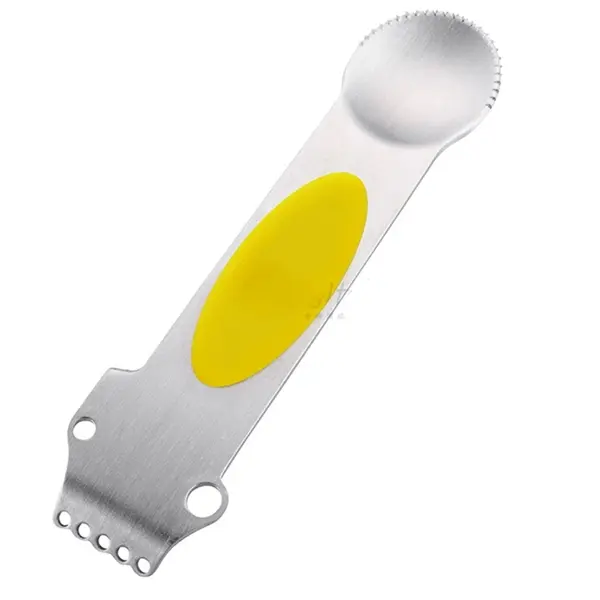 3In1 Peeler Stainless Steel Lemon Zester Grater Citrus Zeste