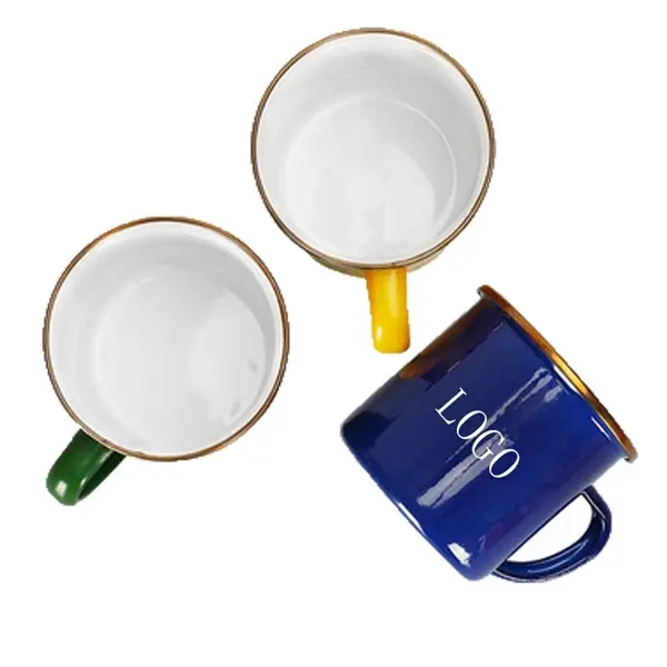16oz Enamel Coffee Mug