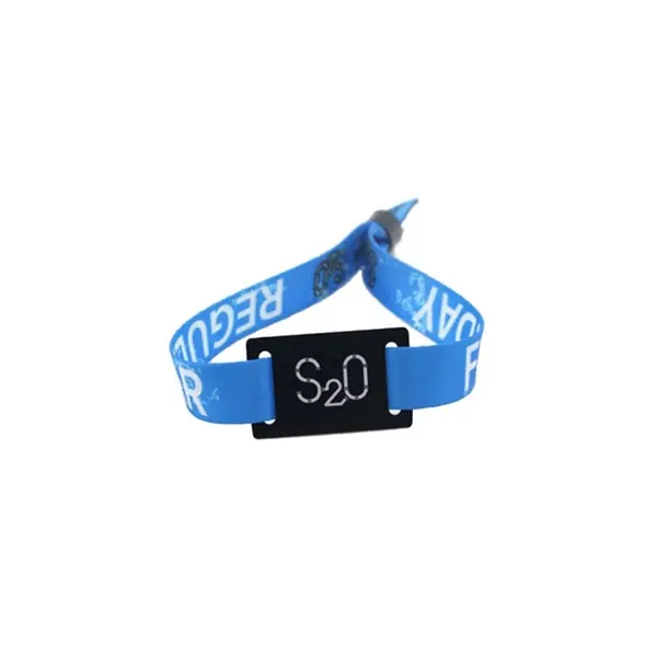 RFID Woven/Print Fabric Wristband