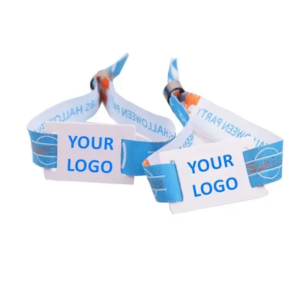 RFID Woven/Print Fabric Wristband