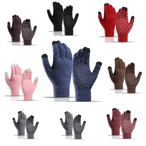 Knitted Non-slip Touch Screen Gaming Gloves
