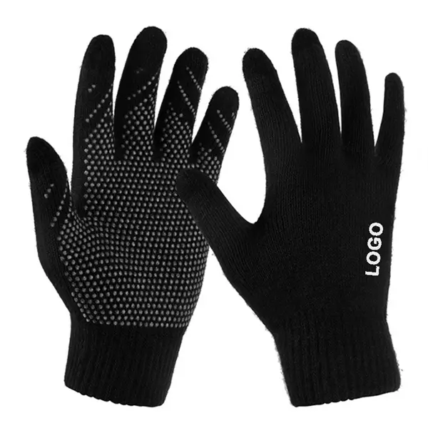 Warm Thick Knitted Touch Screen Gloves