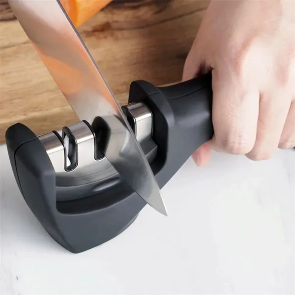 3 Stage Knife Sharpener ABS Plastic