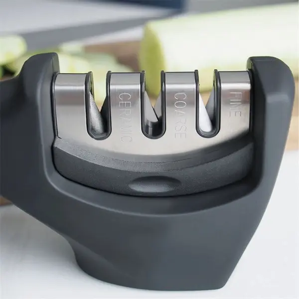 3 Stage Knife Sharpener ABS Plastic