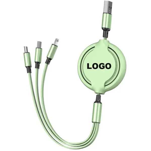 Multi USB Charging Cable Retractable 3 in 1