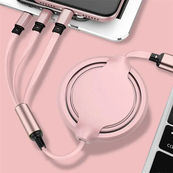 Multi USB Charging Cable Retractable 3 in 1