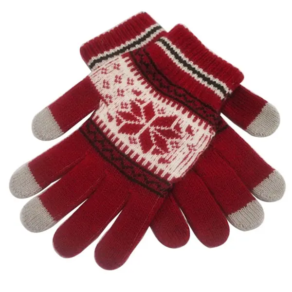 Smartphone Touch Screen Knit Gloves