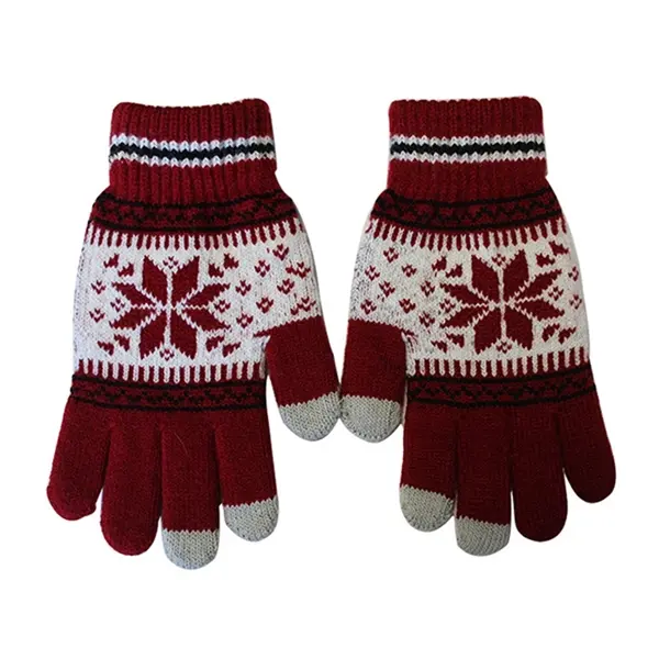 Smartphone Touch Screen Knit Gloves