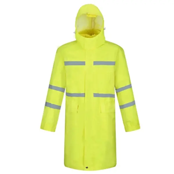 Yellow Reflective Raincoat Ponchos