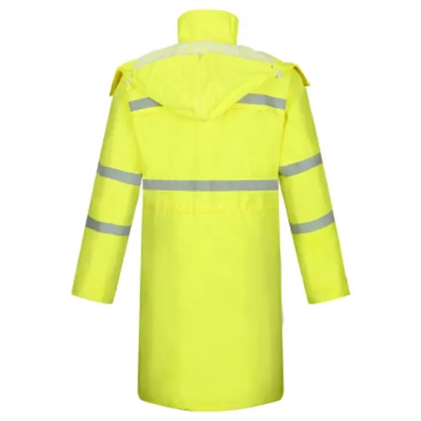 Yellow Reflective Raincoat Ponchos